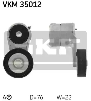 Ролик SKF VKM 35012